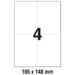 ETIKETE ILK 105X148 MM PK100L ZWECKFORM 3483