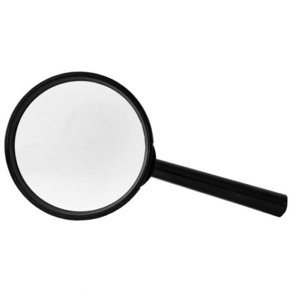 POVEĆALO 5X-FI 75 MM PVC FORNAX CRNO BLISTER