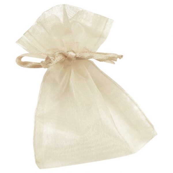 VREĆICE UKRASNE ORGANDI 10X8 CM PK24 KNORR PRANDELL 21-6399428 BEŽ