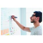 MARKER ZA BIJELU PLOČU 1,5-3 MM EDDING RETRACT 12 PLAVI - Image 3