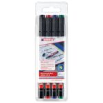 MARKER OHP PERMANENTNI 1 MM EDDING 142 M/4 S BLISTER