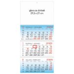 KALENDAR ZIDNI TRODIJELNI 2026.-3 BLOKA, PREKLOPNI * DO ISTEKA ZALIHA