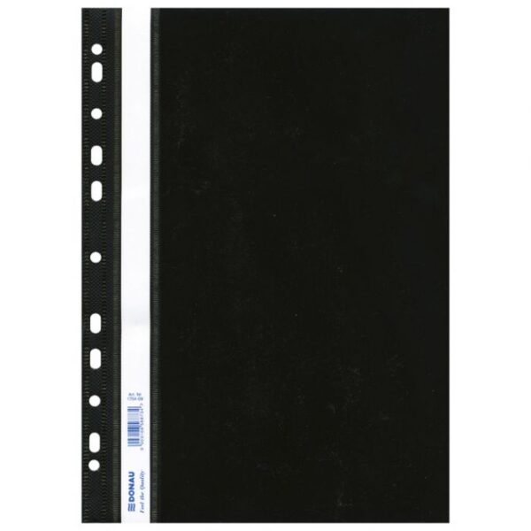 FASCIKL MEHANIKA EURO PP A4 ULOŽNI DONAU 1704001PL-01 CRNI