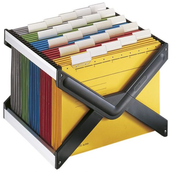 STALAK ZA MAPE VISEĆE &QUOT;X&QUOT; LEITZ 19090089 TAMNOSIVI