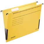 MAPA VISEĆA 33-V S PLATNOM ALPHA LEITZ 19860115 ŽUTA - Image 3