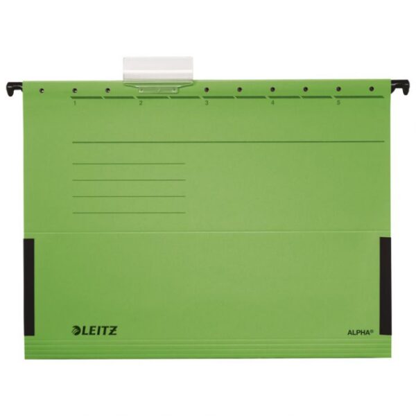 MAPA VISEĆA 33-V S PLATNOM ALPHA LEITZ 19860155 ZELENA