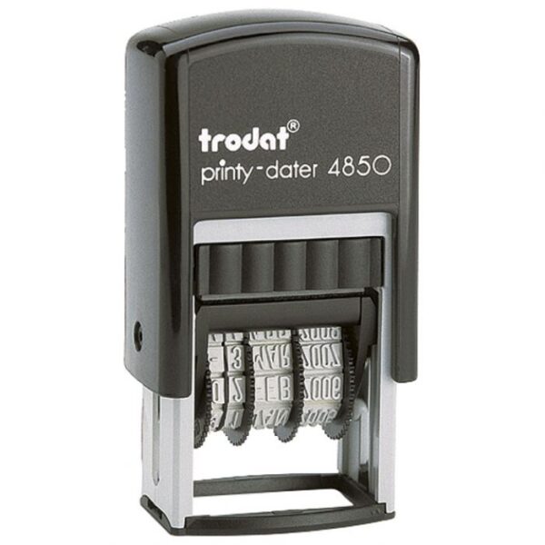 PRINTY-DATUMAR H-3,8 MM PLUS TEKST PLOČA 25X5 MM TRODAT 4850