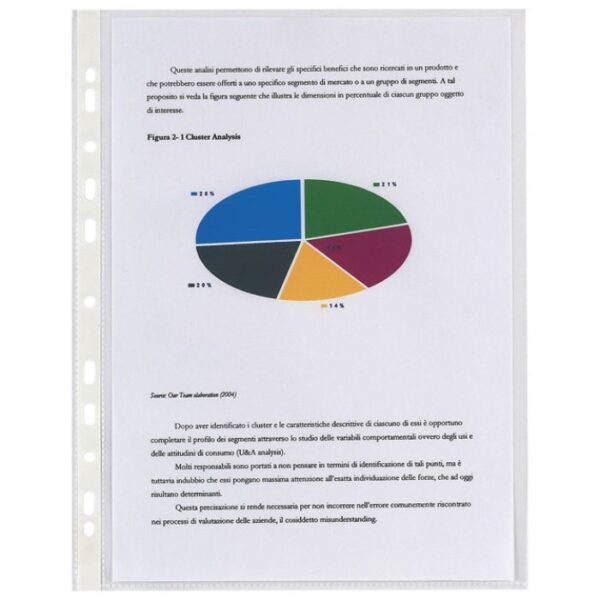 FASCIKL ULOŽNI A4  50MY PP SJAJNI COPY SAFE PK100 DONAU 1772100PL-00