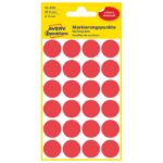 ETIKETE SLEP FI-18 MM PK4L ZWECKFORM 3004 CRVENE BLISTER