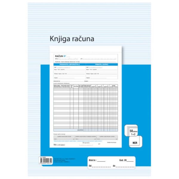 OBRAZAC I-409/NCR KNJIGA RAČUNA A4 FOKUS