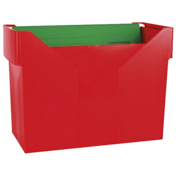 KUTIJA ZA MAPE VISEĆE PLUS 5MAPA DONAU 7422001PL-04 CRVENA