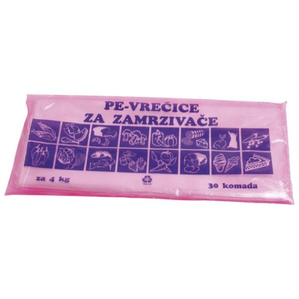 VREĆICA PVC ZA DOMAĆINSTVO LD 4KG PK30 METALOPLAST