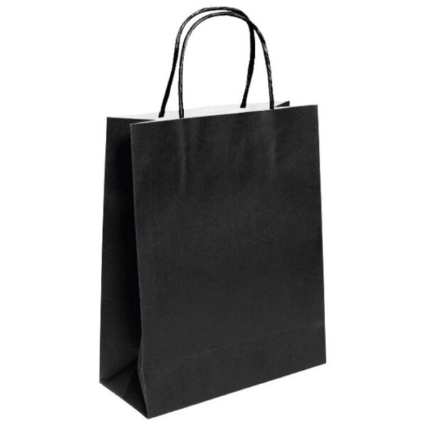 VREĆICE UKRASNE NATRON 45X48X17 CM PLETENA RUČKA PK50 DUGA CRNE