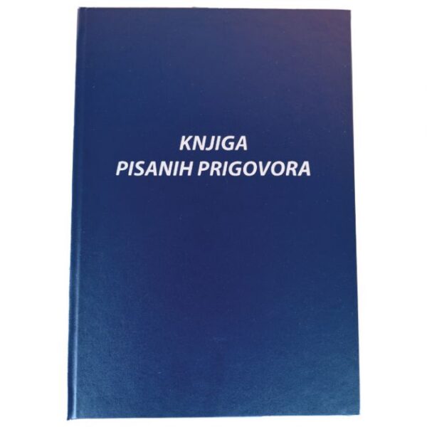 OBRAZAC KNJIGA PRIGOVORA