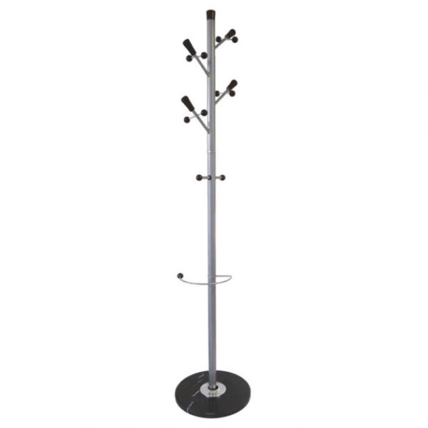 VJEŠALICA STOJEĆA METALNA MIRABILIS Y9001 SREBRNA