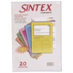 FASCIKL &QUOT;L&QUOT; PAPIR S PROZOROM A4 PK20 SINTEX BLASETTI F13 SORTIRANO