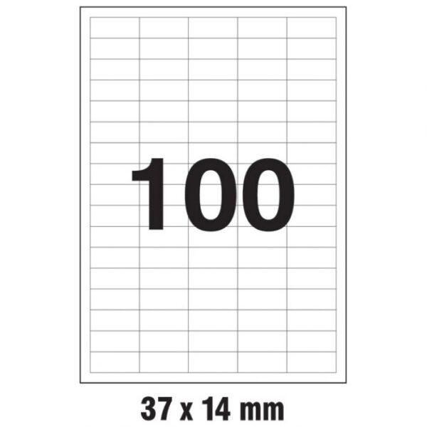 ETIKETE ILK  37X14 MM PK100L MARKIN 210A401