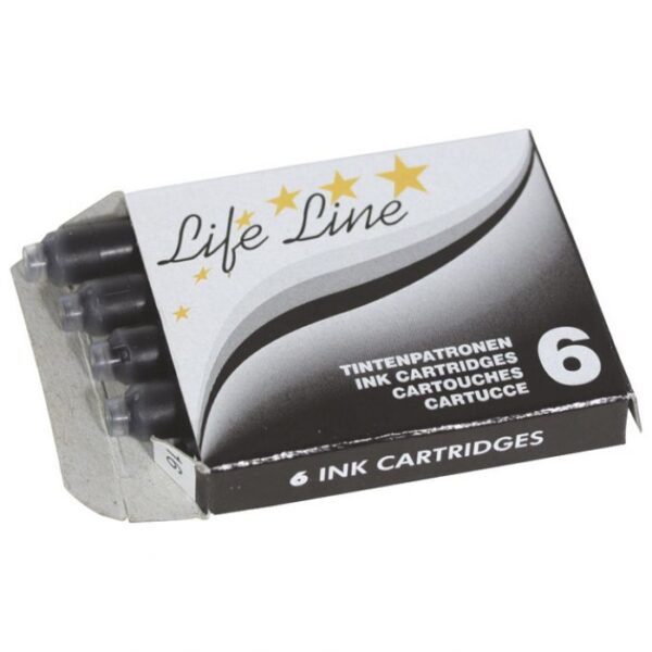 TINTA ZA NALIVPERO PATRONE PK6 VIVA CRNA