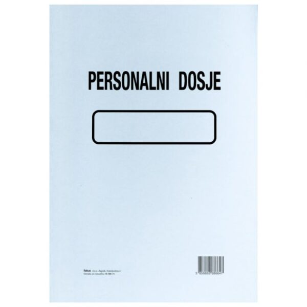 OBRAZAC B-189 PERSONALNI DOSJE FOKUS