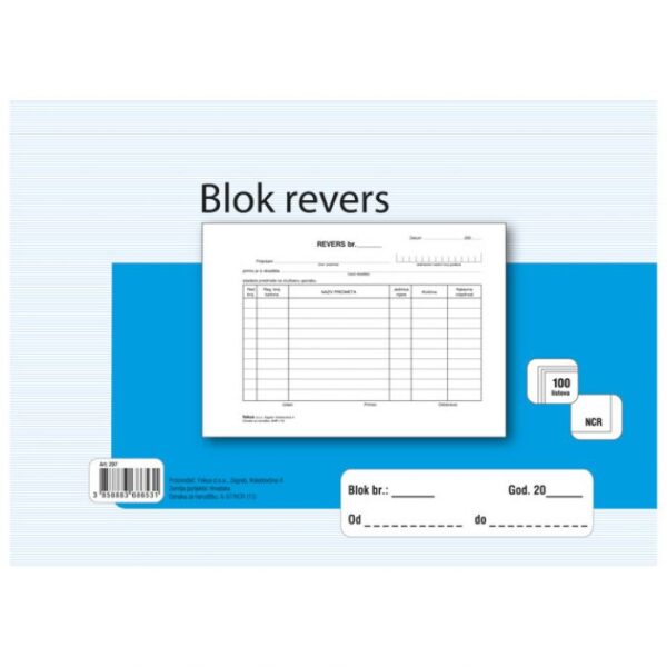 OBRAZAC A-97/NCR REVERS FOKUS