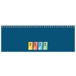 PLANER STOLNI TJEDNI DATALINE PLASTIFICIRANI BRUNNEN 10-77240 PLAVI