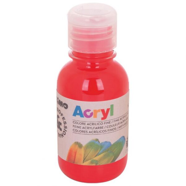 BOJA AKRILNA 125ML PRIMO 402TA125300 CRVENA CINOBER