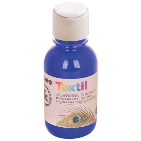 BOJA TEMPERA ZA TEKSTIL 125ML PRIMO 410TX125500 TAMNOPLAVA