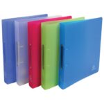 MAPA ULOŽNA 2RINGA-FI30 MM A4 PP CHROMALINE EXACOMPTA 54369E SORTIRANO PROZIRNA