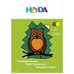 PAPIR UKRASNI VITRAJ U BOJI A4 40G PK10 HEYDA 20-48021 SORTIRANO