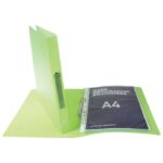 MAPA ULOŽNA 2RINGA-FI20 MM A4 PP CHROMALINE EXACOMPTA 54469E SORTIRANO PROZIRNA - Image 2