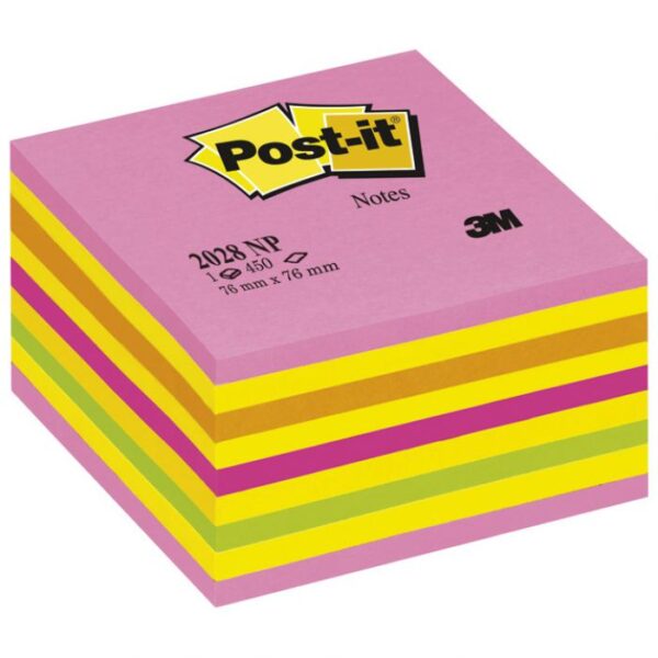 BLOK SAMOLJEPLJIV KOCKA 76X76 MM 450L POST-IT 3M.2028NP