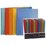 MAPA ULOŽNA 4RINGA-FI15 MM A4 PP LINICOLORI EXACOMPTA 51177E SORTIRANO