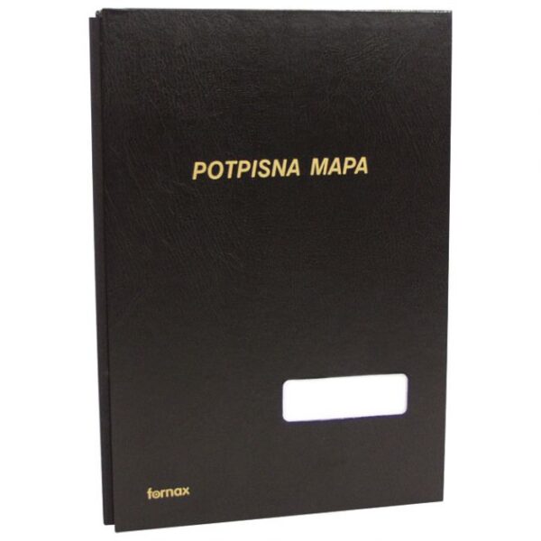 MAPA POTPISNA S PROZOROM 3006 FORNAX CRNA