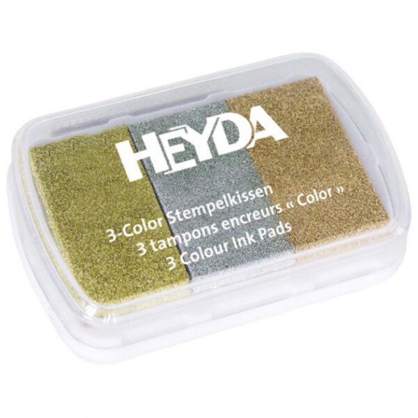 JASTUČIĆ ZA PEČAT 3 BOJE (BRONČANA, SREBRNA, ZLATNA) HEYDA 20-48884 66 * DO ISTEKA ZALIHA