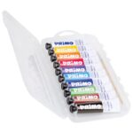 BOJA TEMPERA 18ML ALUMINIJSKA TUBA 10BOJA PLUS KIST/POLY PRIMO 744T10GAP BLISTER - Image 2