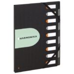 MAPA ZA ODLAGANJE SPISA  9 PREGRADA S GUMICOM PP EXACTIVE HARMONIKA EXACOMPTA 55334E