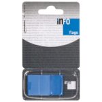 ZASTAVICA 25X43 MM 50L GLOBAL NOTES 7728-36 FLUORESCENTNO PLAVA BLISTER