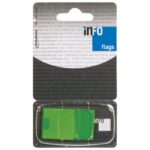 ZASTAVICA 25X43 MM 50L GLOBAL NOTES 7727-99 FLUORESCENTNO ZELENA BLISTER