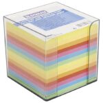 BLOK KOCKA PVC  9,5X9,5 CM S PAPIROM U BOJI INTENZIVNOJ DONAU 7492001PL-99 - Image 2