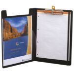 PLOČA KLIP S PREKLOPOM I GUMICOM A4 PP EXABOARD EXACTIVE EXACOMPTA 52134E CRNA