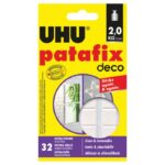 LJEPILO-JASTUČIĆI 32X PATAFIX DECO UHU 40660 BIJELO BLISTER