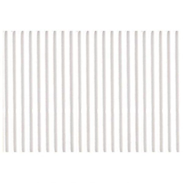 PAPIR UKRASNI DVOSLOJNI REBRASTI B2 PK10 300G HEYDA 20-47132 00 BIJELI