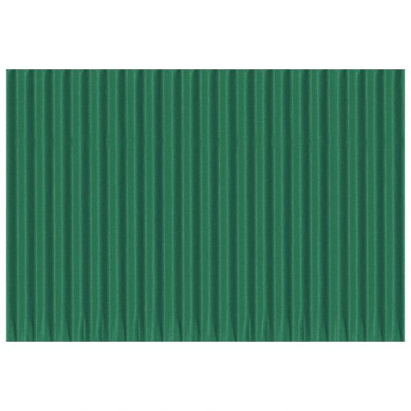 PAPIR UKRASNI DVOSLOJNI REBRASTI B2 PK10 300G HEYDA 20-47132 57 ZELENI