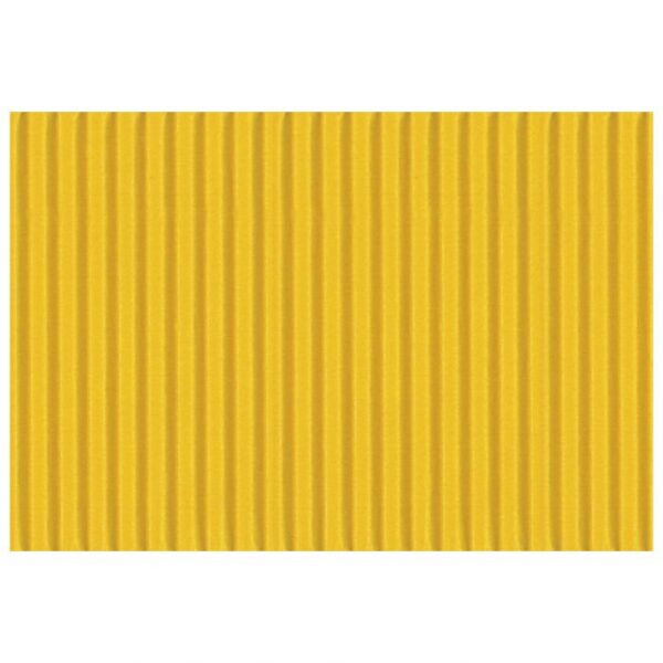 PAPIR UKRASNI DVOSLOJNI REBRASTI B2 PK10 300G HEYDA 20-47132 10 ŽUTI