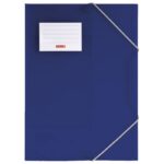 FASCIKL KLAPA S GUMICOM PP A4 FACT BRUNNEN 10-41604 30 PLAVI