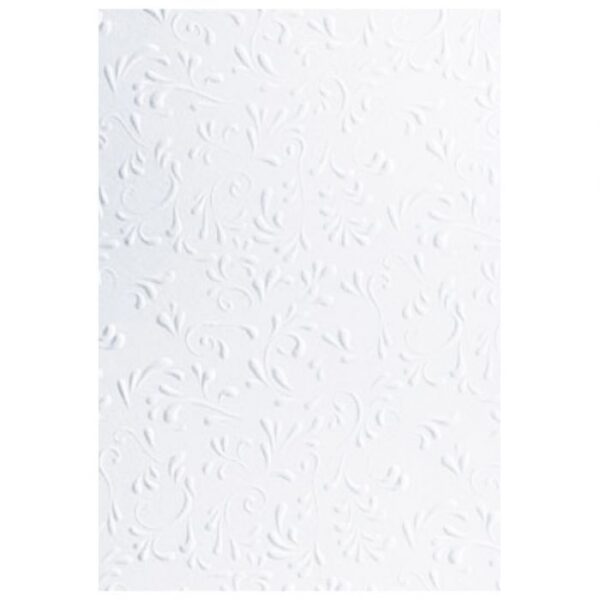 PAPIR UKRASNI S UZORKOM A4 220G PK20 ROMA HEYDA 20-47726 15 BIJELI
