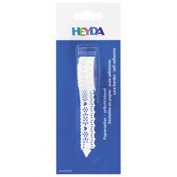 TRAKA ČIPKA LJEPLJIVA 17 MMX2M VALOVI HEYDA 20-48800 80 BLISTER * DO ISTEKA ZALIHA