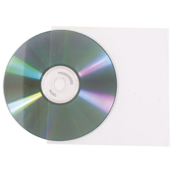 ETUI ZA 1 CD PVC PK100 SJAJNI 100MY PROZIRAN