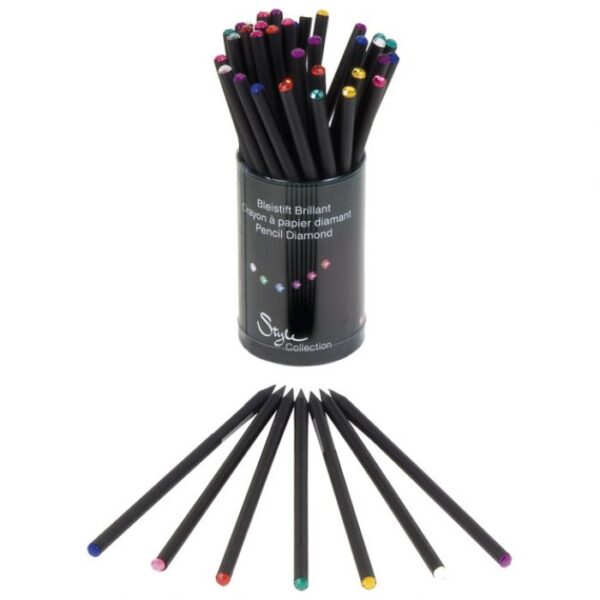 OLOVKA GRAFITNA HB DIAMOND (SORTIRANE BOJE VRHA) BRUNNEN 10-27328 CRNA