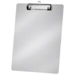 PLOČA KLIP A4 ALUMINIJSKA LEBEZ 7720 SREBRNA BLISTER